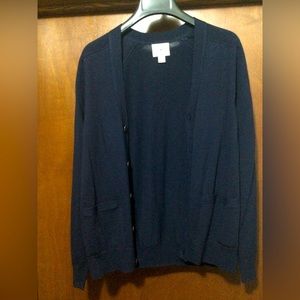 Brooks brother dark blue sweater size xs